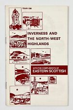 1970s Tour E30 Inverness Northwest Highlands Eastern Scottish Tours VTG Pamphlet picture