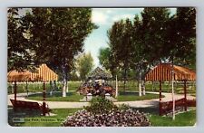 Cheyenne WY-Wyoming, City Park, Antique, Vintage Postcard picture
