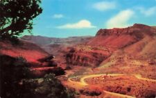 Postcard Salt River Canyon on Route 60 Between Globe & Showlow Arizona Vintage picture