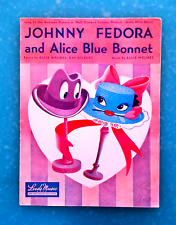 Johnny Fedora & Alice Blue Bonnet 1946 MAKE MINE MUSIC Walt Disney Sheet Music picture
