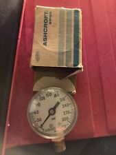 vintage ashcroft pressure gauge, open box, never used. picture