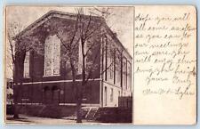 1909 Program Eightieth Anniversary First MP Church Washington DC Antique Postcar picture