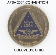 AFSA 2004 Great Lakes Division 7  1-Challenge Coin Medallion Columbus picture