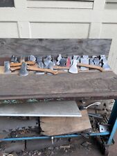 Vintage lot of 44 axe hatchets, there's some good ones in there. picture