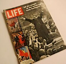 Vtg Life Magazine March 7 - 1969 President Richard Nixon Apollo Woody Allen    picture