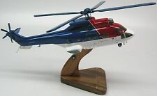 Aerospatiale AS-332L1 Super Puma Helicopter Wood Model Large  picture