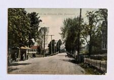 Portsmouth, Ohio Vintage Postcard - On The Chillicothe Pike Street Scene  picture