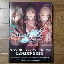 Granblue Fantasy Versus Official Art Book Japan Good Used picture