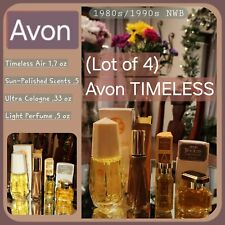 Vintage AVON TIMELESS Lot Air Cologne Spray~Ultra Cologne~Perfume~Scents NIB VTG picture