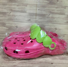 Strawberry sandals Pink strawberry L 9.4-9.8 inches kawaii crocs replica Japan picture