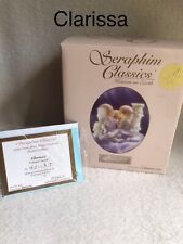 Seraphim Classics Angel Clarissa Celestial Sounds Figurine Mint in Box COA 5.5