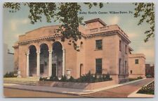 Kirby Health Center Wilkes Barre Pa Pennsylvania Vintage Linen Postcard picture