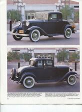 1932 FORD MODEL B 15 pg Article picture