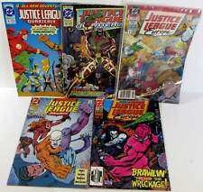 Justice League Lot of 5 #8,12,1,53,33 DC Comics (1991) VF 1st Print Comic Books picture