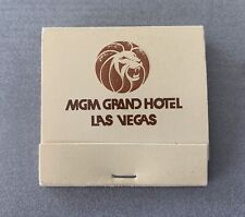 MGM GRAND HOTEL LAS VEGAS Original Matchbook ~ picture