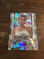 Kelly Carlson  2021 Leaf Metal Pop Century Silver Crystal Auto 29/37 picture