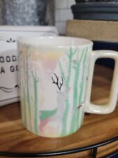 Starbucks Holiday Iridescent Rainbow Deer Forest Mug Winter Snow New Tags 2020 picture