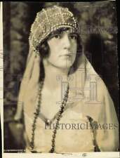 1924 Press Photo Gertrude Grosvenor in costume for 