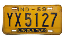 1959 indiana license plate picture