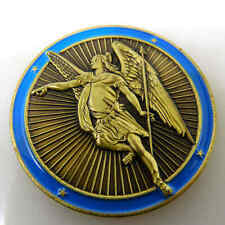 ANGEL OF GOD BE AT MY SIDE CHALLENGE COIN picture