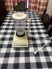 Vintage Sears Counter Craft Seven Speed Blender Tested Almond Great Shape picture