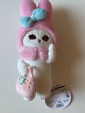 New mofusand x Sanrio Characters Plush doll  My Melody  Keychain picture