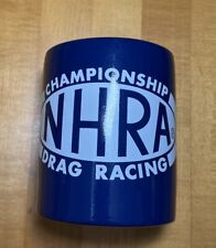 Vintage Kool Kan NHRA Can Cooler Coozie Koozie Drag Racing Insulated Blue picture