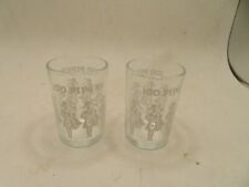 Seagram’s 100 Pipers Scotch Whiskey Shot Glasses Lot Of 2 picture