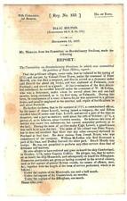 1837 Comte. Revolutionary Pensions:  Isaac Hilton Pension Claim picture