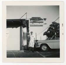 1964 3 X 3 vintage photo man smiles KLEIST'S HEIDELBERG restaurant SANTA ROSA CA picture