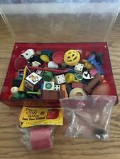 Vintage 1960-70's gumball machine game pieces Junk Drawer Lot of Small Toys picture