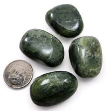 Nephrite Polished Stones Canada 57.5 grams. 4 Piece Lot picture