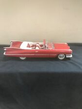 Danbury Mint 1959 Cadillac Series 62 Convertible 1:24 Diecast - Red-WITH CRT/TTL picture