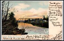 Postcard Carter's Bridge East Durham NY G35 picture