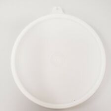 Vtg Tupperware Sheer 6.5 in Replacement Lid 227-24 C Tab Round picture