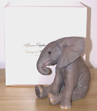 LENOX - African Elephant Calf - Fine Porcelain Figurine - 1991 Smithsonian EXC picture