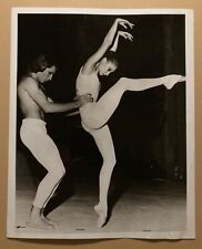 Beautiful Rare Ballet photo Suzanne Farrell Jorge Donn for Bejart Ballet 1970’s picture