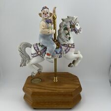 VINTAGE WESTLAND Limited Edition Carousel self rocking horse music #0670 picture