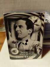 2005 Twilight Zone Series 4  Fritz Weaver Hall Of Fame Insert Card H12 #257/333 picture