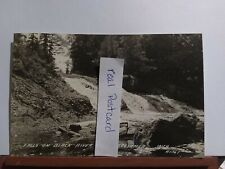 Vintage RPPC. Falls on Black River near Bessemer, Michigan. PMK 1944 (M9) picture