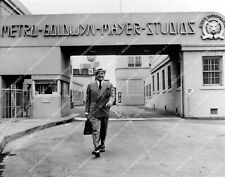 crp-29259 1970's Louis B Mayer walking through MGM Studios front gate crp-29259 picture