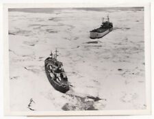 US COAST GUARD LIGHT ICEBREAKER USS BITTERSWEET SAILING ARTIC 1955 Photo Y 282 picture