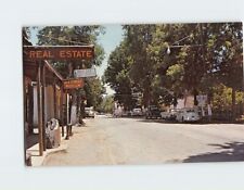 Postcard Main Street looking east Murphys California USA picture