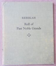 1930-1952 Rebekah Roll of Past Noble Grands Viola Lodge 110 IOOF StillaguamishWA picture