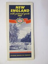 Esso Standard Oil Road Map of New England 1941 picture