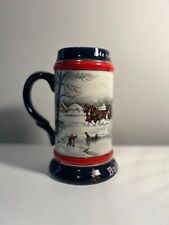 1990 Budweiser Collector’s Series Beer Stein An American Tradition Clydesdales picture