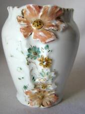 Lovely Antique Hand Painted Porcelain POPPIES POPPY Spooner Vase picture