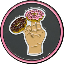 DL11-17 2 in the Pink 1 in the stink donut Challenge Coin Golf Marker for Shocke picture