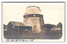 RPPC The Old Mill Monee Illiniois IL UNP Postcard T1 picture