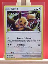 Eevee SWSH118 Ultra Rare Holo Black Star Promo Pokemon Card * New * picture